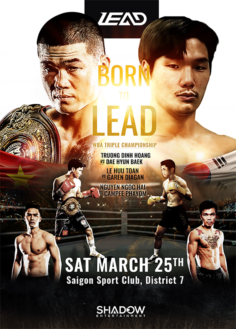 Giải đấu Boxing tranh đai WBA Châu Á lần đầu tiên tại Việt Nam, Nam Vương Boxing Trương Đình Hoàng thượng đài - Ảnh 6