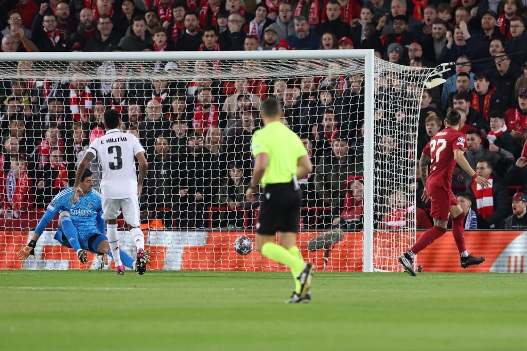 Kết quả bóng đá Liverpool vs Real Madrid: Anfield sụp đổ trong trận cầu 7 bàn thắng - Ảnh 1