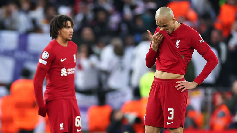 Liverpool lập kỷ lục buồn trong ngay thua đậm Real Madrid - Ảnh 1