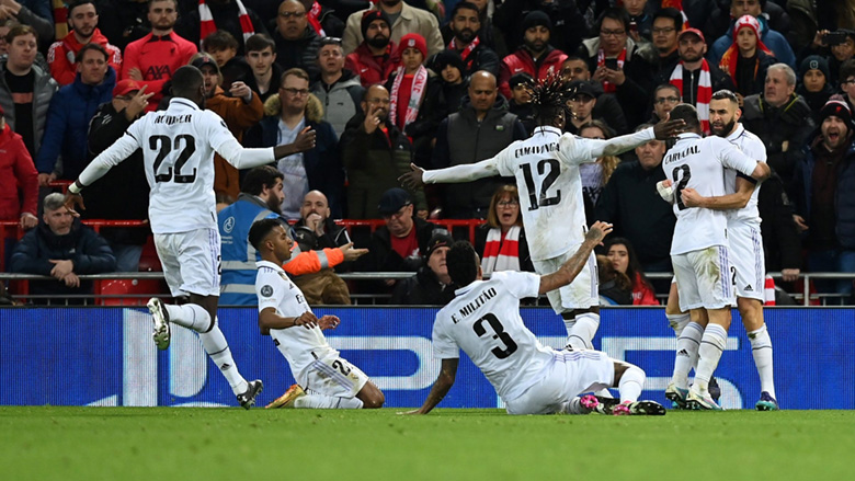Real Madrid phá vỡ 6 kỷ lục sau màn vùi dập Liverpool - Ảnh 1