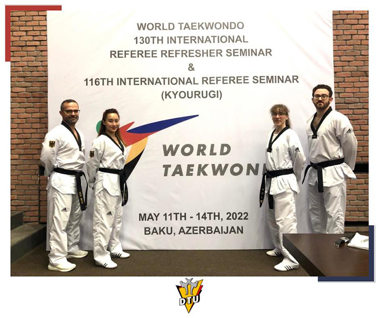 1 trọng tài Taekwondo quốc tế là người Đức gốc Việt - Ảnh 1
