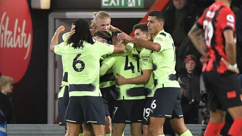 Kết quả bóng đá Bournemouth vs Man City: Haaland ghi bàn, The Citizens tìm lại chiến thắng - Ảnh 3