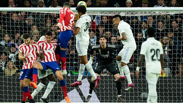 Kết quả bóng đá Real Madrid vs Atletico Madrid: Los Blancos chia điểm dù chơi hơn người - Ảnh 3