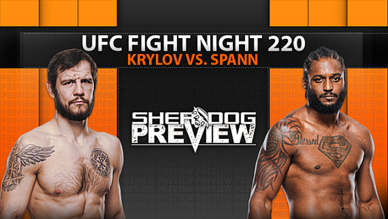 Lịch thi đấu UFC Fight Night: Krylov vs Spann - Ảnh 1