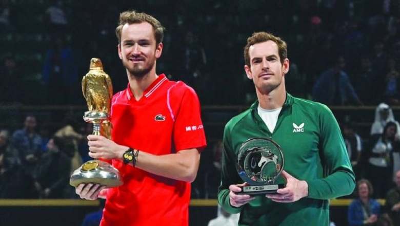 Medvedev hạ Murray sau 2 set, vô địch Qatar Open 2023 - Ảnh 2