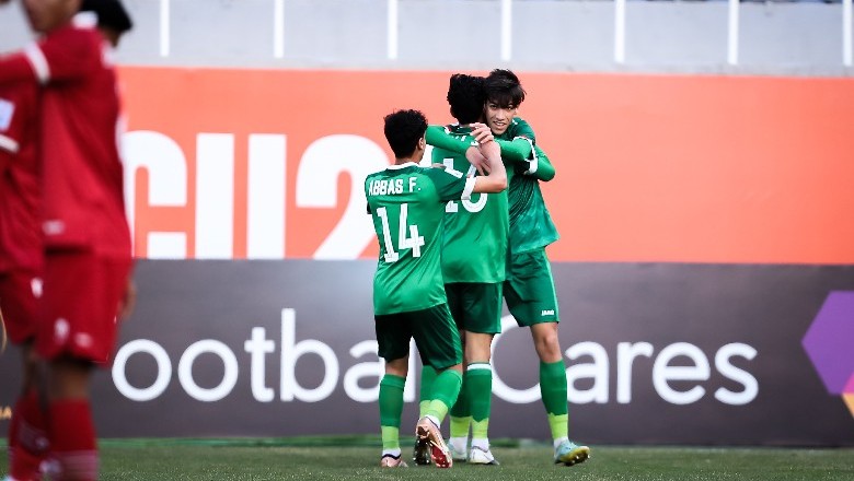 Kết quả bóng đá U20 Indonesia vs U20 Iraq: Không thể tạo bất ngờ dù chơi hơn người - Ảnh 1