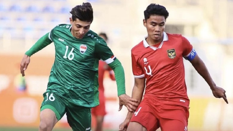 Kết quả bóng đá U20 Indonesia vs U20 Iraq: Không thể tạo bất ngờ dù chơi hơn người - Ảnh 2
