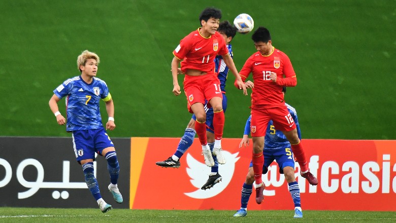 U20 Trung Quốc thua ngược cay đắng trong 4 phút trước U20 Nhật Bản - Ảnh 1