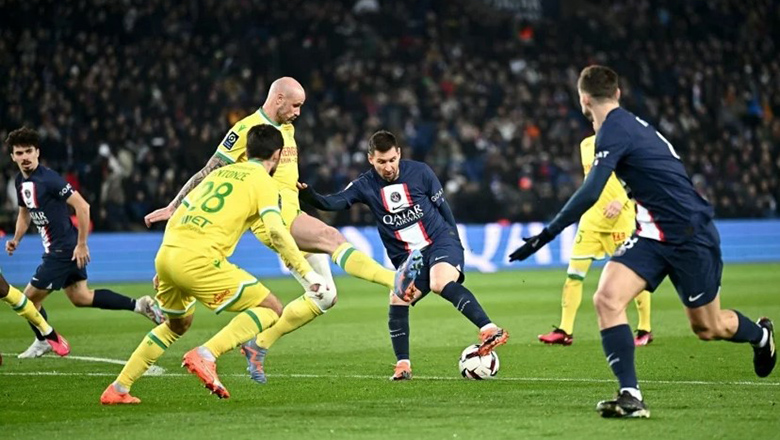 Kết quả bóng đá PSG vs Nantes: Messi và Mbappe mang về chiến thắng - Ảnh 2