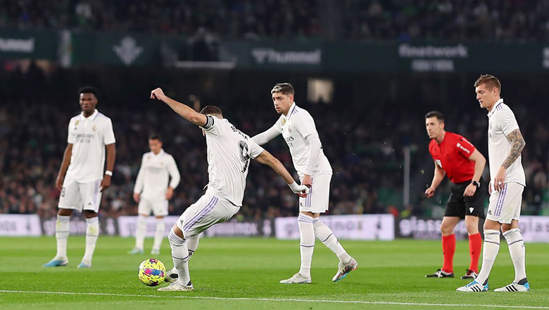 Kết quả bóng đá Real Betis vs Real Madrid: Chia điểm nhạt nhòa, xa rời đỉnh bảng - Ảnh 1