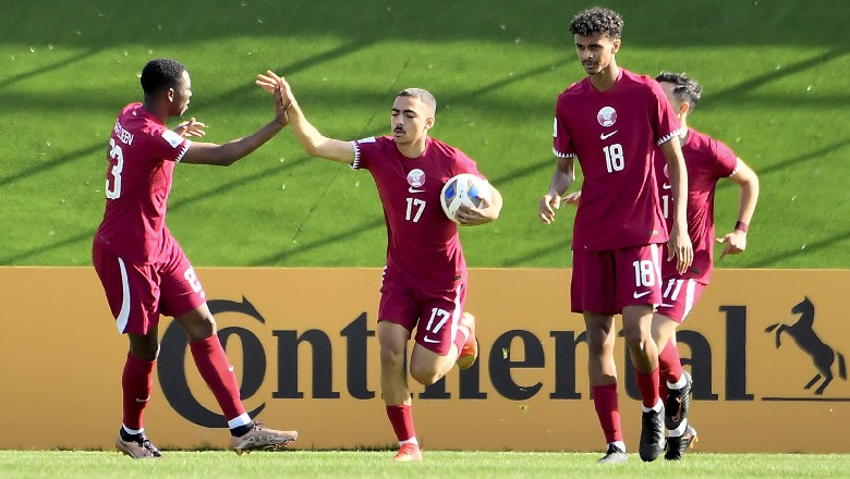 Kết quả bóng đá U20 Qatar vs U20 Australia: Thắng lợi hủy diệt, nhẹ nhàng đi tiếp - Ảnh 1