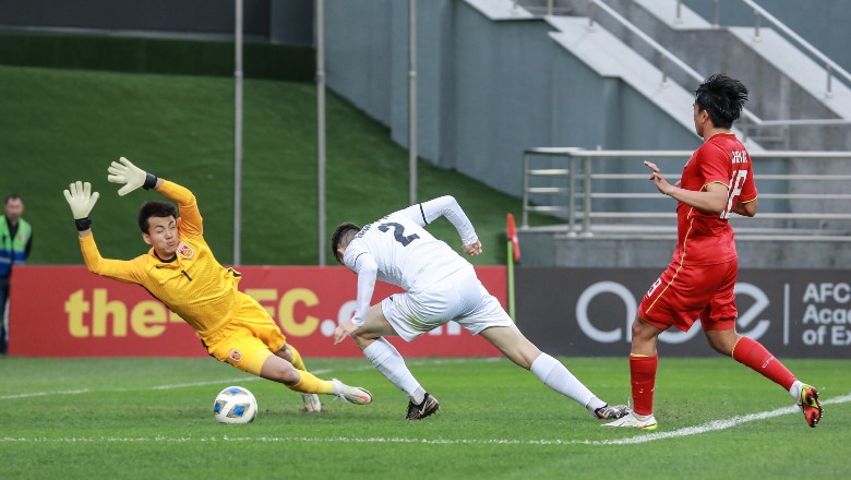 Kết quả bóng đá U20 Trung Quốc vs U20 Kyrgyzstan: Phòng ngự kiên cường, vững vàng đi tiếp - Ảnh 2