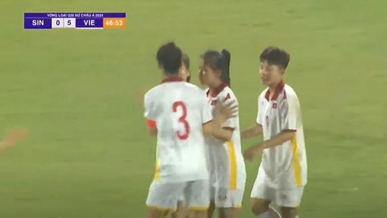 U20 nữ Việt Nam đại thắng 11-0, sáng cửa đi tiếp ở vòng loại giải U20 châu Á - Ảnh 2
