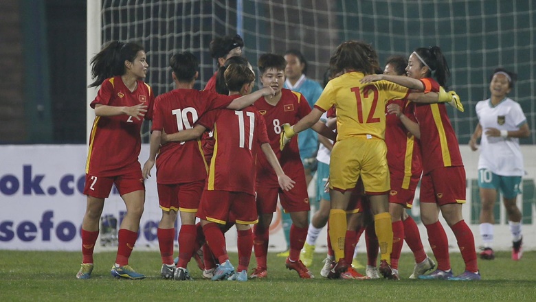 Kết quả bóng đá U20 nữ Việt Nam vs U20 nữ Ấn Độ: Hiên ngang đi tiếp - Ảnh 1