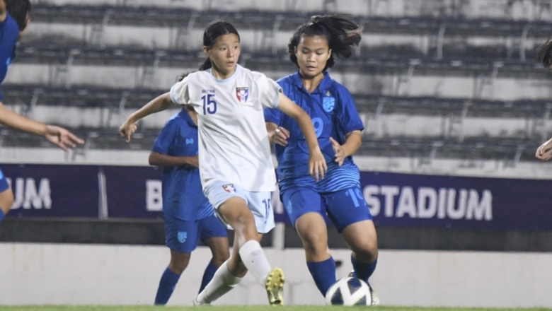 U20 nữ Thái Lan thua trắng 0-3, dừng bước ở vòng loại 1 U20 nữ châu Á 2024 - Ảnh 1
