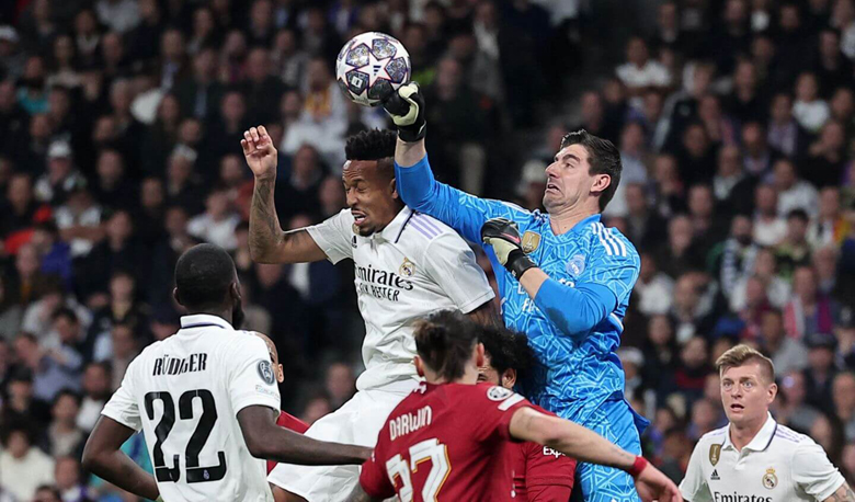 Kết quả bóng đá Real Madrid vs Liverpool: Benzema lập công, Los Bancos vào tứ kết Cúp C1 - Ảnh 1