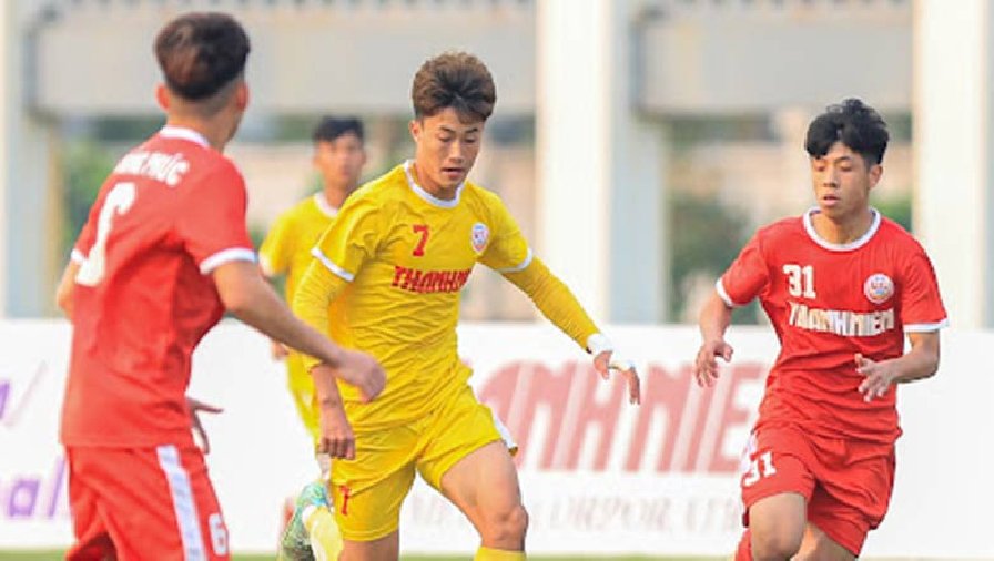 Nhà vô địch Hà Nội cùng bảng đương kim á quân Viettel tại vòng loại U19 Quốc gia 2023  - Ảnh 2