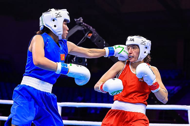 Việt Nam có trận thắng đầu tay ở giải vô địch Boxing nữ thế giới - Ảnh 1