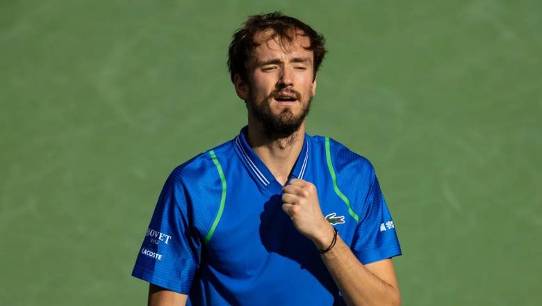 Alcaraz đấu Medvedev tại chung kết Indian Wells Masters 2023 - Ảnh 1