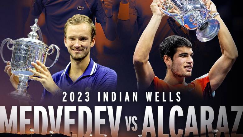 Nhận định tennis Alcaraz vs Medvedev, Chung kết Indian Wells Masters - 6h00 ngày 20/3 - Ảnh 1