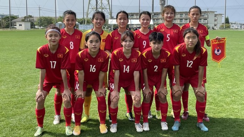 U17 nữ Việt Nam thua 0-12 trước U17 nữ Nhật Bản ở chung kết Jenesys 2022 - Ảnh 2