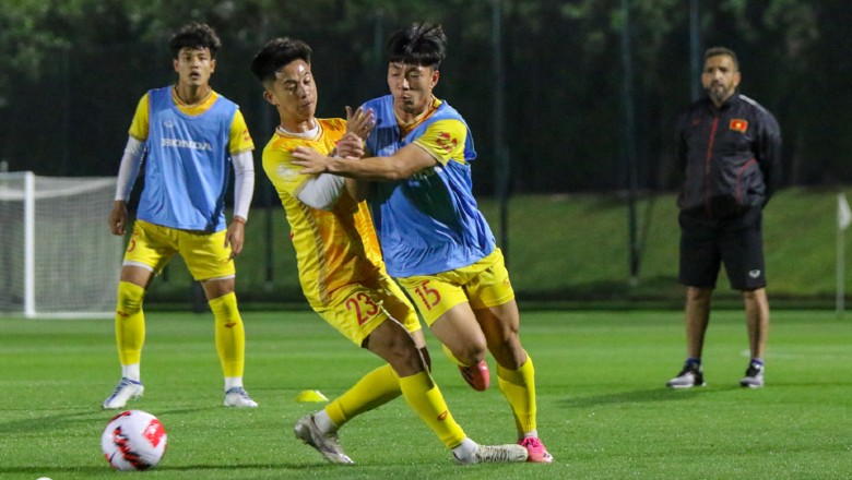 U23 Việt Nam gặp bất lợi vì giờ thi đấu và trái bóng sử dụng tại Doha Cup 2023 - Ảnh 3