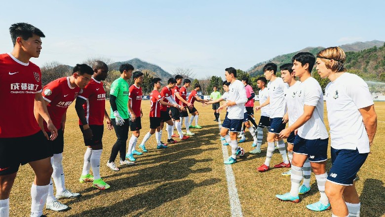 Văn Toàn ra sân trong trận thắng của Seoul E-Land trước CLB Trung Quốc - Ảnh 1