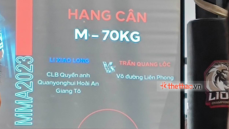 Trần Quang Lộc đối đầu với Lý Tiểu Long ở ngày khai mạc Lion Championship 2023 - Ảnh 2