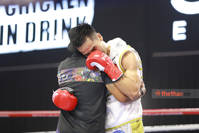 Nguyễn Ngọc Hải khóc trong khoảnh khắc giành đai WBA Nam Á - Ảnh 6