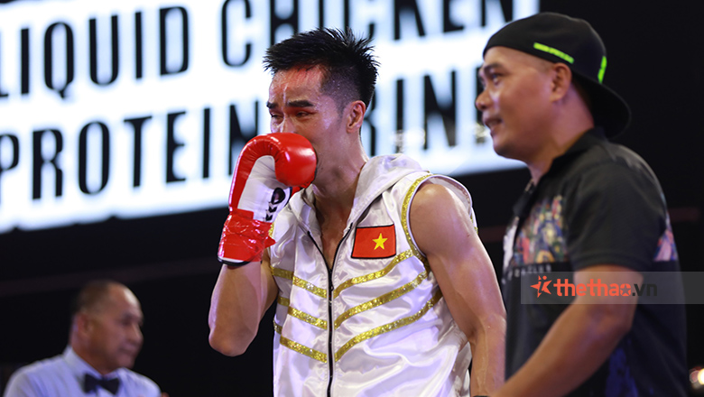 Nguyễn Ngọc Hải khóc trong khoảnh khắc giành đai WBA Nam Á - Ảnh 7