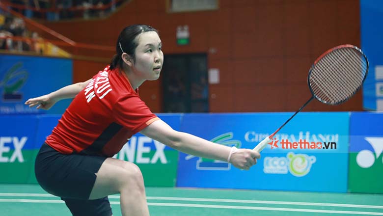 Thuỳ Linh đập vợt giải toả sau chiến thắng ở bán kết Ciputra Hanoi 2023 - Ảnh 2