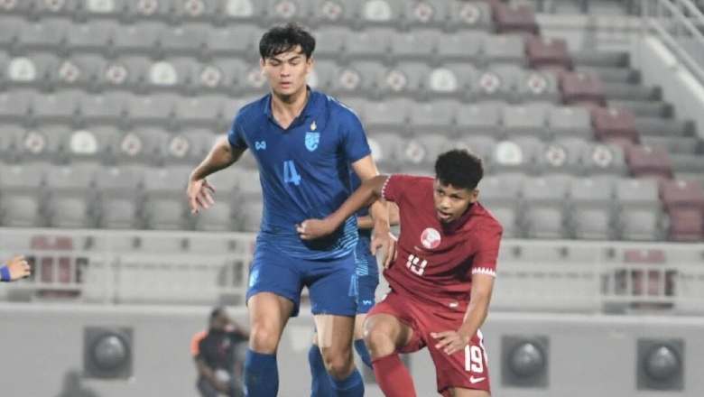 Sao trẻ gốc Đan Mạch tỏa sáng, U23 Thái Lan tạo ‘địa chấn’ trước U23 Qatar - Ảnh 1