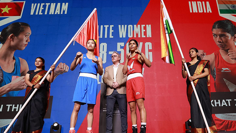 Chủ nhà Ấn Độ thắng 4/4 trận chung kết Boxing nữ thế giới - Ảnh 1