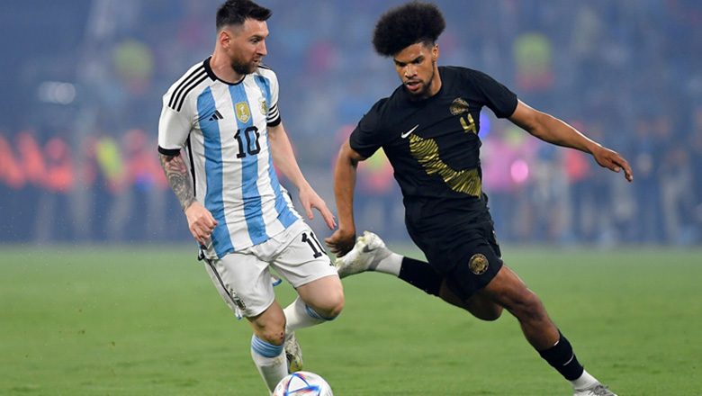 Messi lập hattrick trong 17 phút, Argentina hủy diệt đối thủ cũ của Việt Nam - Ảnh 1