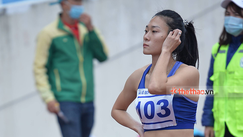 Lê Tú Chinh bỏ lỡ chung kết chạy 100m Cúp điền kinh Tốc độ 2023 - Ảnh 1