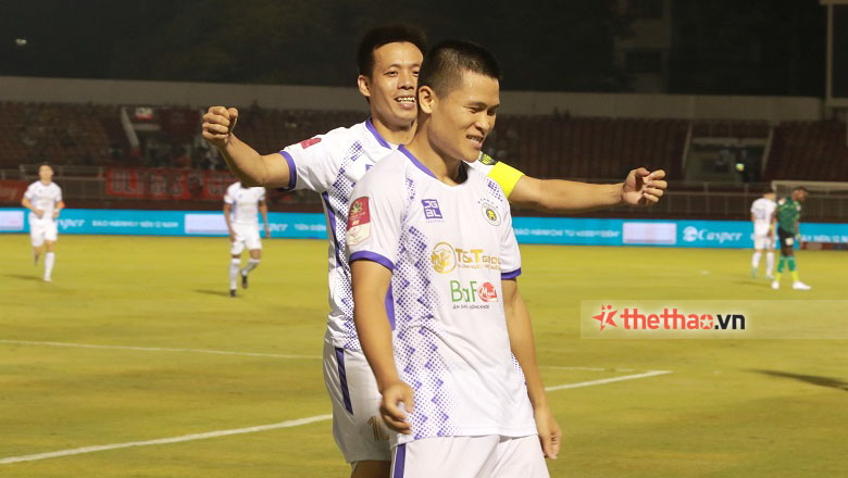 Kết quả bóng đá TPHCM vs Hà Nội FC: Lucao, Tuấn Hải ‘nổ súng’, ngôi đầu về tay - Ảnh 4
