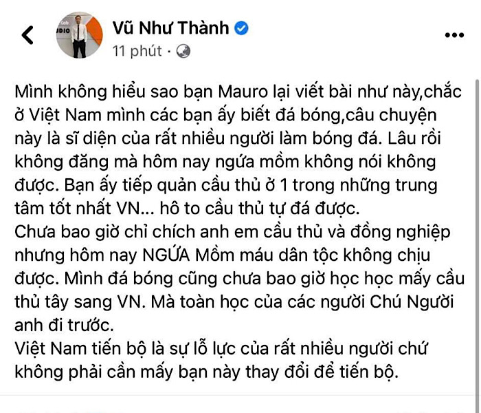 HLV Phú Thọ Vũ Tiến Thành 'đá đểu' thầy ngoại của PVF CAND - Ảnh 3