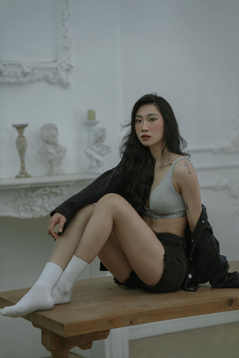 Hot girl bóng chuyền Nguyệt Anh bất ngờ sexy với loạt ảnh mới - Ảnh 6