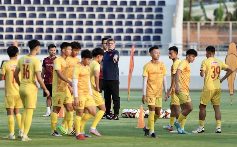 Cầu thủ trẻ nhất U22 Việt Nam đặt mục tiêu ‘nổ súng’ ở mọi trận đấu tại SEA Games 32 - Ảnh 2