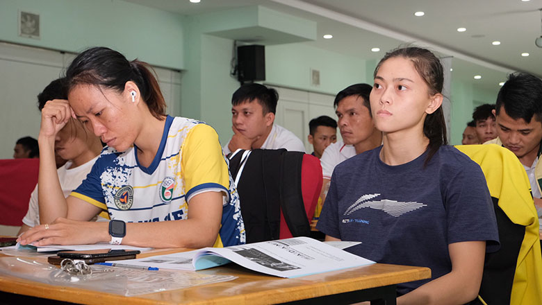 Liên đoàn Muay TPHCM có lớp tập huấn phòng chống Doping trước thềm SEA Games 32 - Ảnh 3