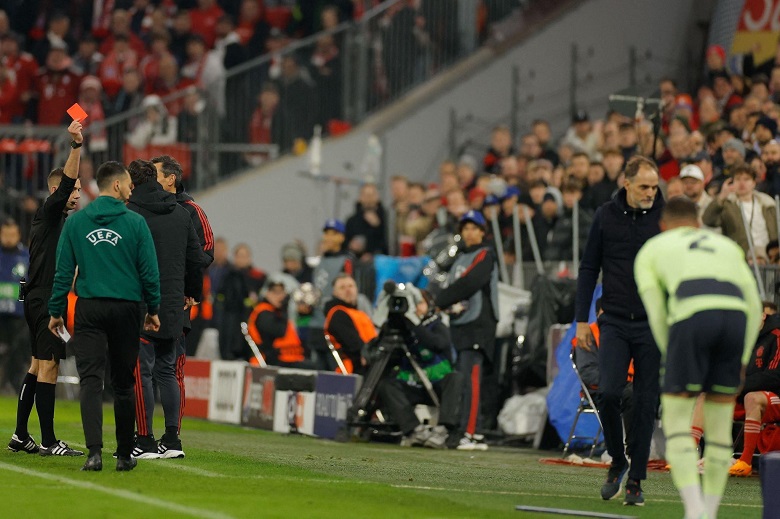 Tuchel nhận thẻ đỏ, công kích trọng tài trận Bayern Munich vs Man City - Ảnh 2