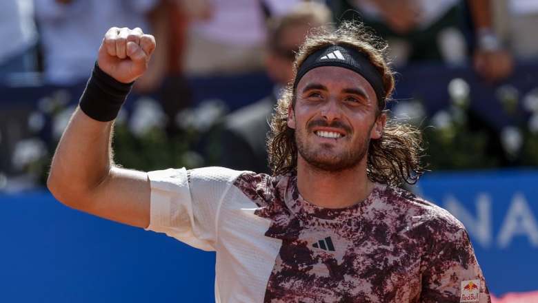 Alcaraz đấu Tsitsipas ở chung kết Barcelona Open 2023 - Ảnh 2