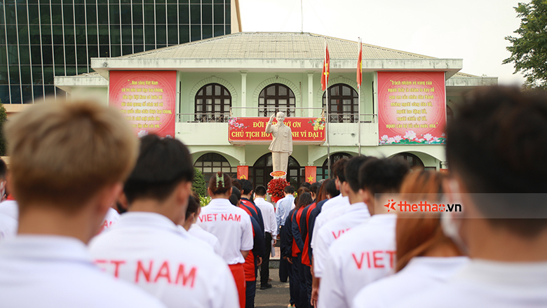 Đoàn thể thao Việt Nam khu vực phía Nam tổ chức lễ xuất quân tham dự SEA Games 32 - Ảnh 8