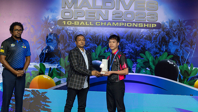 Ko Pin Chung vô địch Maldives Open Pool 2023 - Ảnh 3