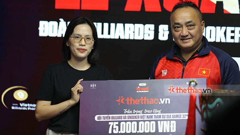 Box Sports và iThethao động viên 100 triệu đồng cho đoàn Billiards Việt Nam dự SEA Games 32 - Ảnh 3