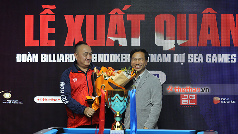 ĐT Billiards & Snooker Việt Nam xuất quân tham dự SEA Games 32 - Ảnh 1