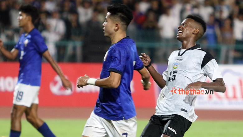 Kết quả U22 Campuchia vs U22 Timor Leste: Chủ nhà thị uy với chiến thắng 4 sao - Ảnh 1