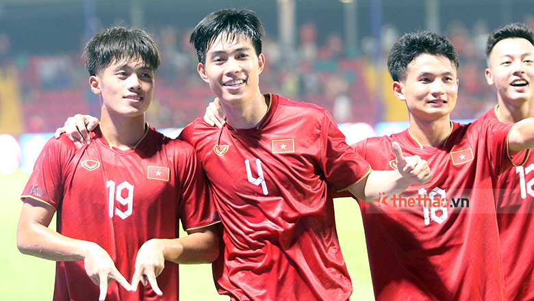 Kết quả bóng đá U22 Việt Nam vs U22 Lào: Chiến thắng vất vả - Ảnh 1