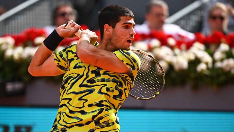 Lịch thi đấu tennis hôm nay 30/4: Vòng 3 Madrid Open - Tâm điểm Alcaraz vs Dimitrov - Ảnh 1