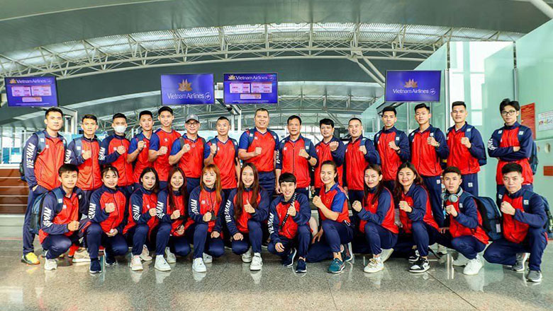 Đoàn thể thao Việt Nam lên đường dự SEA Games 32 - Ảnh 1